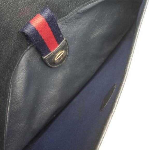 Authentic Vintage Gucci GG Monogram Supreme Sherry Web Ophidia Clutch Crossbody - Picture 11 of 11